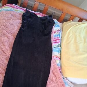 B. Smart Black Midi Dress